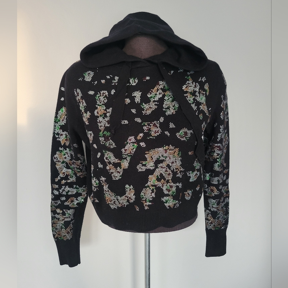 Zara Sparkle Sweater Hoodie Size S